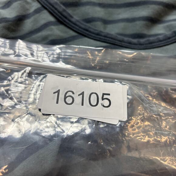 Lululemon Athletica 5 Year Basic Long Sleeve Striped Shirt Men's Large - Picture 7 of 7